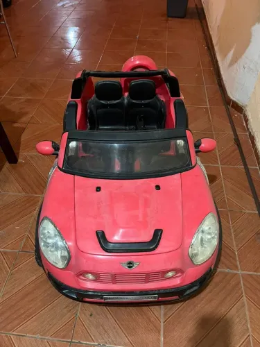 Carrinho Elétrico 24v MINI COOPER+CONTROLE ADULTO