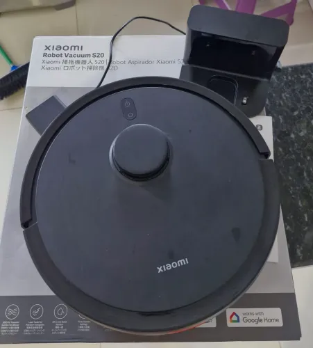 Robô Aspirador de Pó Xiaomi S20 Preto