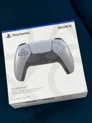 Controle PS5 DualSense Cinza Original Lacrado