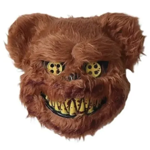 Máscara Assustadora Taddy, Máscara de Urso Assustadora, Halloween Festa e Fantasias