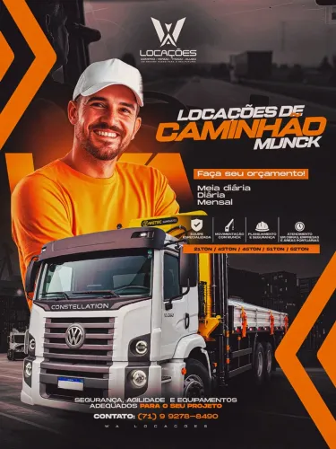 ALUGUEL DE CAMINHÃO MUNCK ? SALVADOR E TODO O LITORAL
