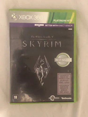 JOGOS DE XBOX 360-BATTLEFIELD 4 E SKYRIM