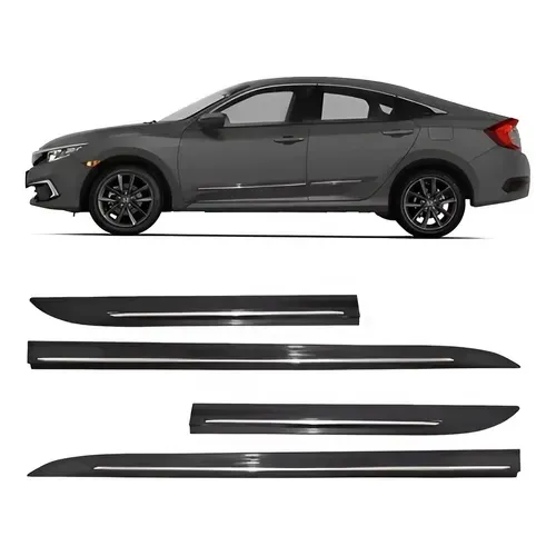 Friso lateral Civic G10 Cinza Barium Novo