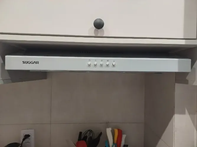 SUGGAR DEPURADOR DE AR SLIM C/MANTA 60CM PRATA 3 VELOCIDADES 110V DI601PR