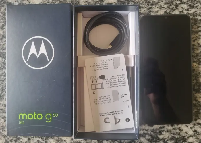 MOTO G50 5G 128GB !!! VENDA OU TROCA !!! PASSO CARTÃO E ENTREGO !!!