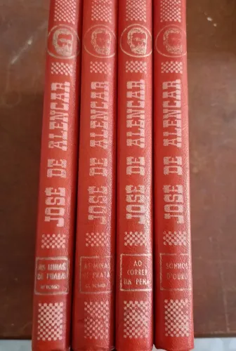 4 livros de José de Alencar
