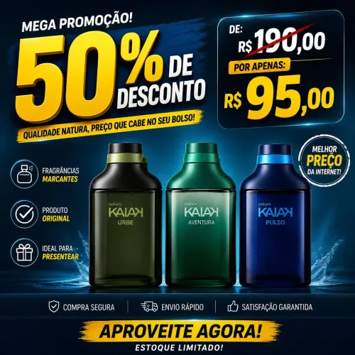 METADE DO PREÇO!