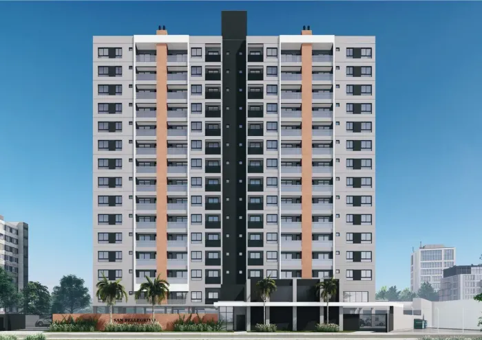 Apartamento para venda possui 77 metros quadrados com 3 quartos
