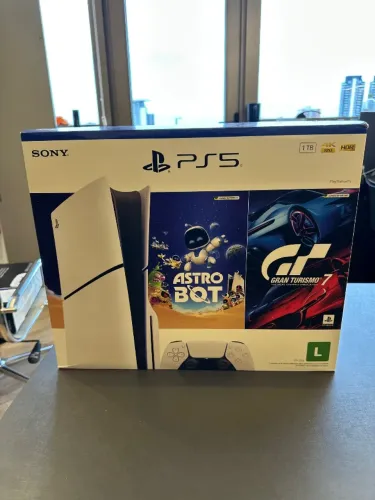 APARELHO RARO PLAYSTATION 5 MIDIA FISICA + DOIS JOGOS