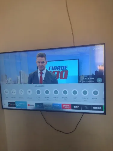 Vendo tv Samsung 55 polegadas com controle sem marcas de uso e em perfeito estado por 800