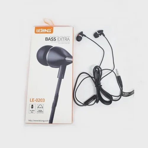 Fone de ouvido Com Microfone Estéreo Bass Extra Lelong 0203 R$ 19,90