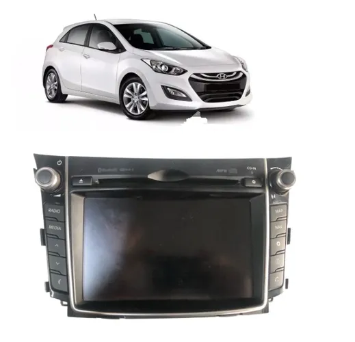 Central Multimídia Original Hyundai I30 2013 2014 2015 2016