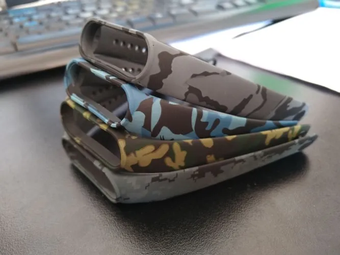 Pulseira camuflada para band 5 e 6- promoção 18,99