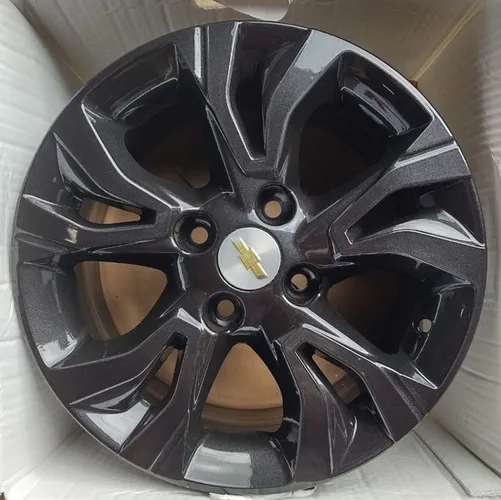 Rodas Aro 14 Onix Midnight 4x99 Novas(BASE DE TROCA)