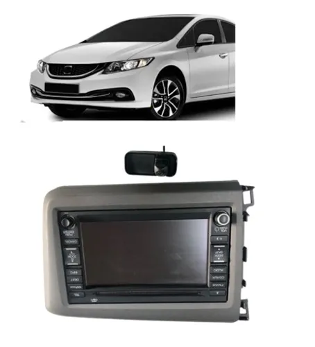 Central multimídia Original do Honda Civic 2012 2013 2014 2015 2016
