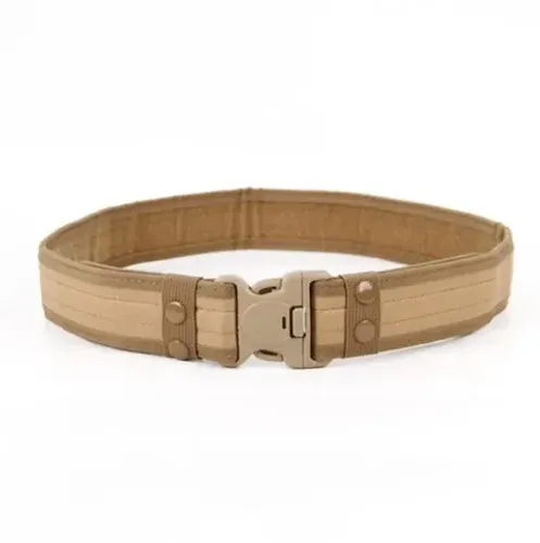 Cinto tático militar com comando de trava