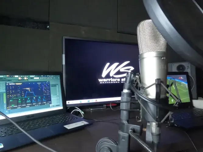 Estúdio de gravação musical 
