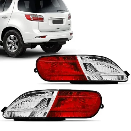 Lanterna Parachoque Chevrolet Trailblazer 2013/ - Traseiro Bicolor D/E - Luz Neblina