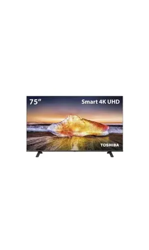 Smart Tv 75 Toshiba TB025M, Lacrada + NF (Até 12x)