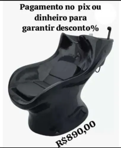 Cadeira lavatório salão barbearia