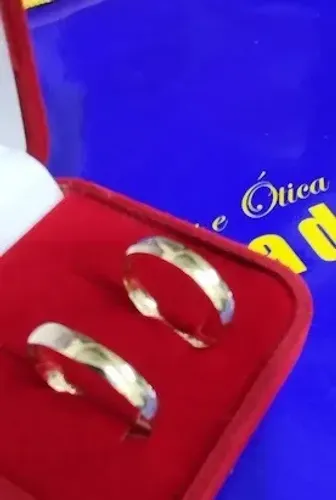 Anel Noivado Casamento 1.50 Gramas 1.2 mm Maciça
