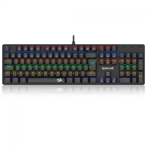 Teclado Mecânico Redragon Valheim Rainbow Switch Blue - WZetta