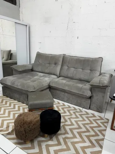 Sofa Retratil Liverpool 3 Lugares