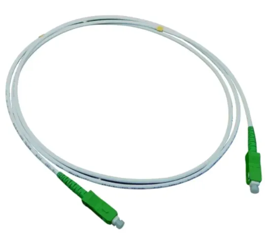 Cabo Cordão Fibra Óptica Conector Sc-apc 2,5 metros