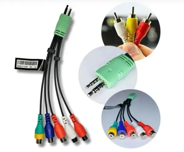 Cabo Adaptador Av Mod. Bn39-01154W para Smart Tv Led Samsung Original