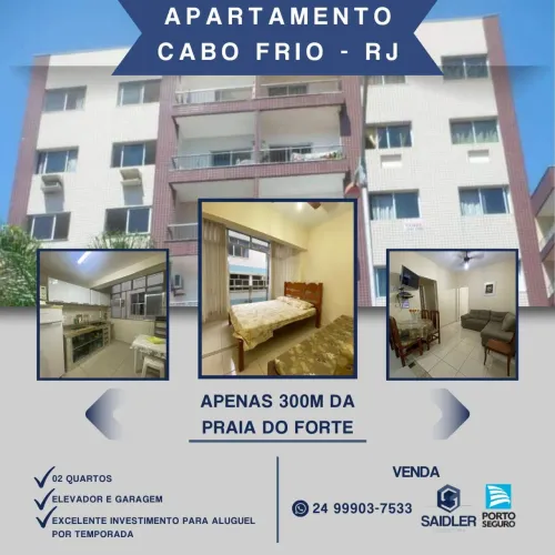 ###V E N D I D O ### partamento em Cabo Frio RJ, Praia do Forte