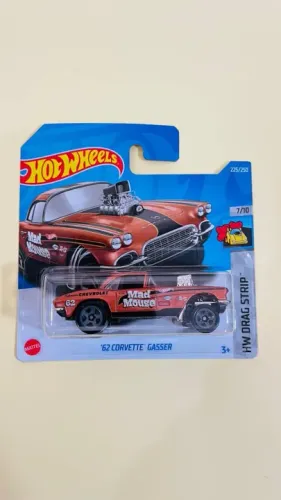 Hot Wheels - 62 Corvette Gasser - HW Drag Strip - 7/10 - 225/250 Mad Mouse
