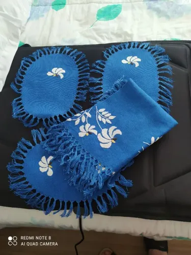 Jogo de 4 peças para decoração de mesa