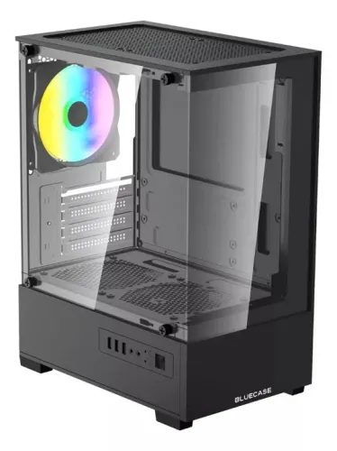 Gabinete Gamer BG-055 Hit Pro: Design Premium com 3 Fans RGB Loja Coimbra Computadores