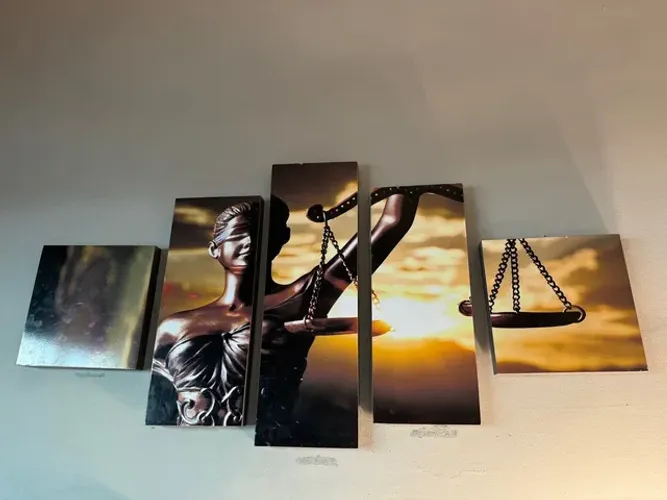 Quadro Deusa da Justiça 