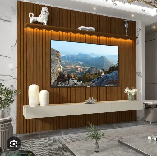 Painel Royal Ripado Novo Com Led 