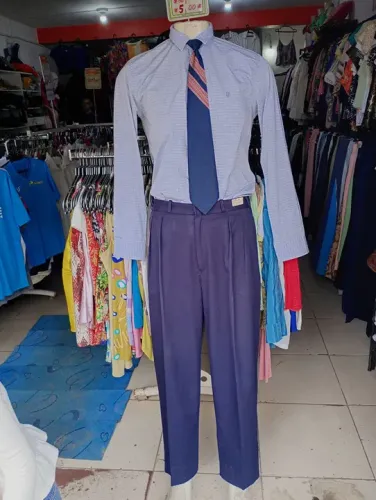 Calça social masculina 