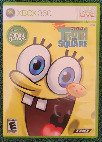Original Xbox 360 Family Game- Spongebob's Truth or Square .