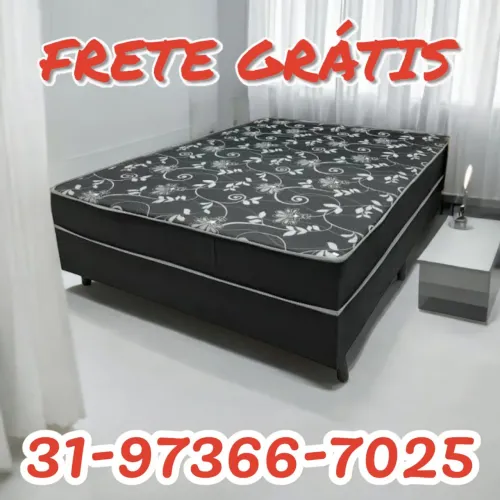 OFERTAS BLACK FRIDAY!!!! CAMA CASAL BOX COM ENTREGA GRÁTIS 