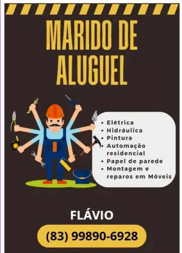 Marido de Aluguel - Elétrica, Hidráulica, Pintura e muito mais!