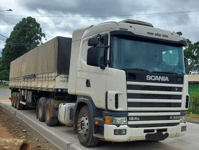 Conjunto Scania 124  360 com Bomba Evolucion
