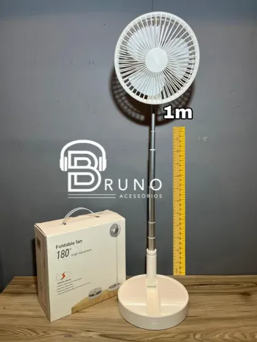Ventilador de Coluna Dobrável 180º 1 Metro 