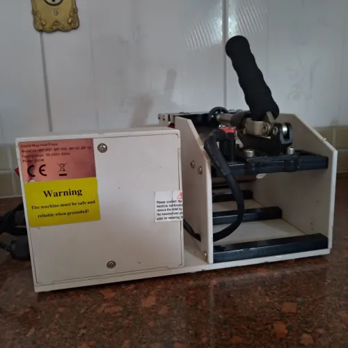 Impressora térmica para canecas,usada.