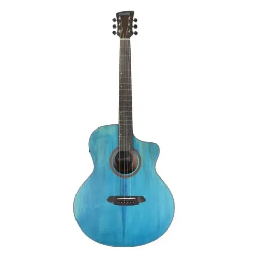 Violão Aço Elétrico Tonante Vgac1954bw40 Fosco Azul 40