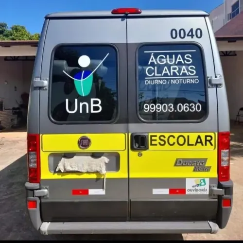 Transporte escolar águas claras para UnB Darcy Ribeiro