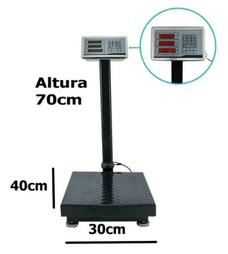 Balança digital 350kg NOVA
