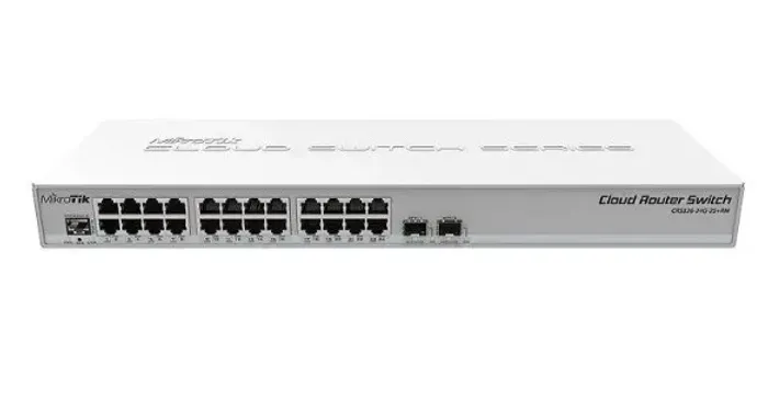 Switch Mikrotik Cloud Router Smart Crs326-24g-2s+rm 