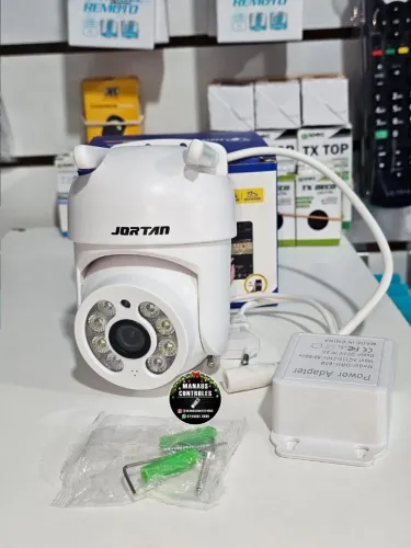 Câmera de segurança com visão noturna e detector de movimentos