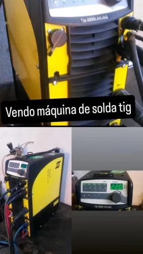 Máquina solda Tig Esab