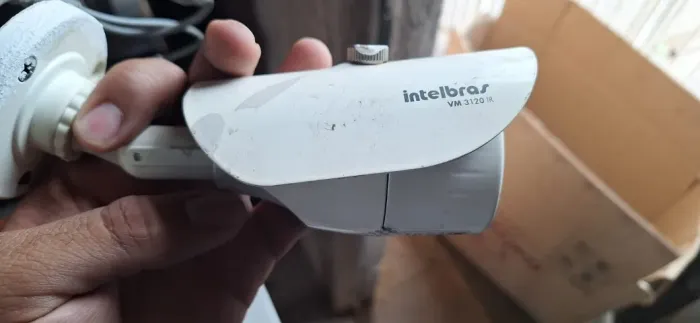 Câmera de segurança Intelbras e Hikvision 