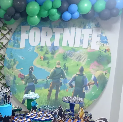 Decoração Festa Fortnite